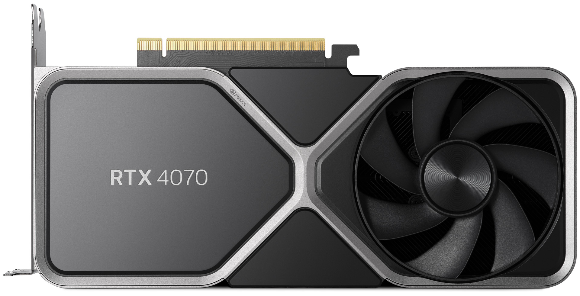 NVIDIA GeForce RTX 4070 Founders Edition - Flat