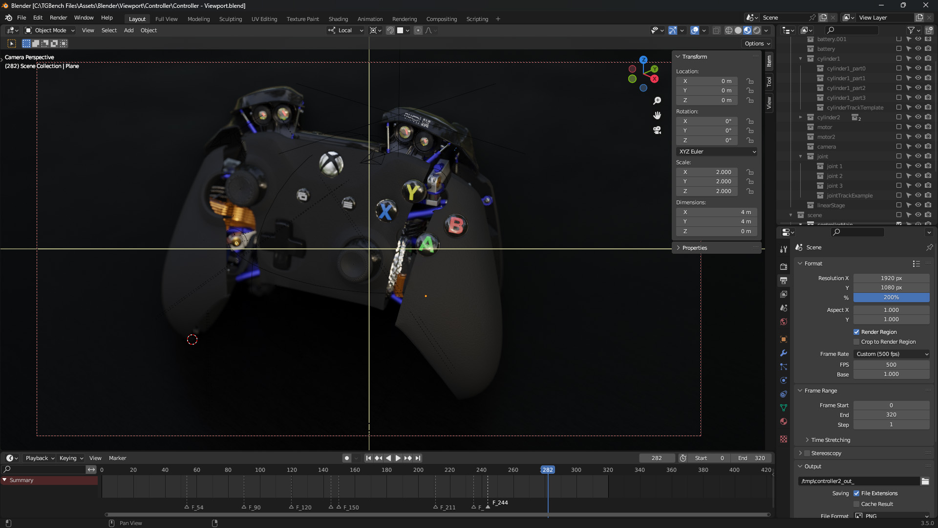 Blender Material Preview - Compiled Shaders (Controller)