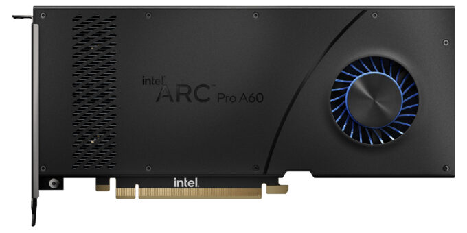Intel Arc Pro A60 Workstation Graphics Card