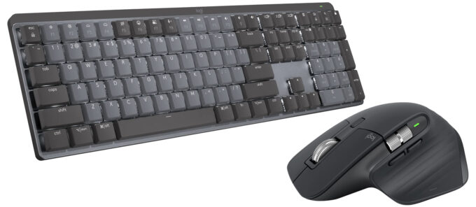 Logitech MX Master Mechanical Keyboard & 3S Mouse