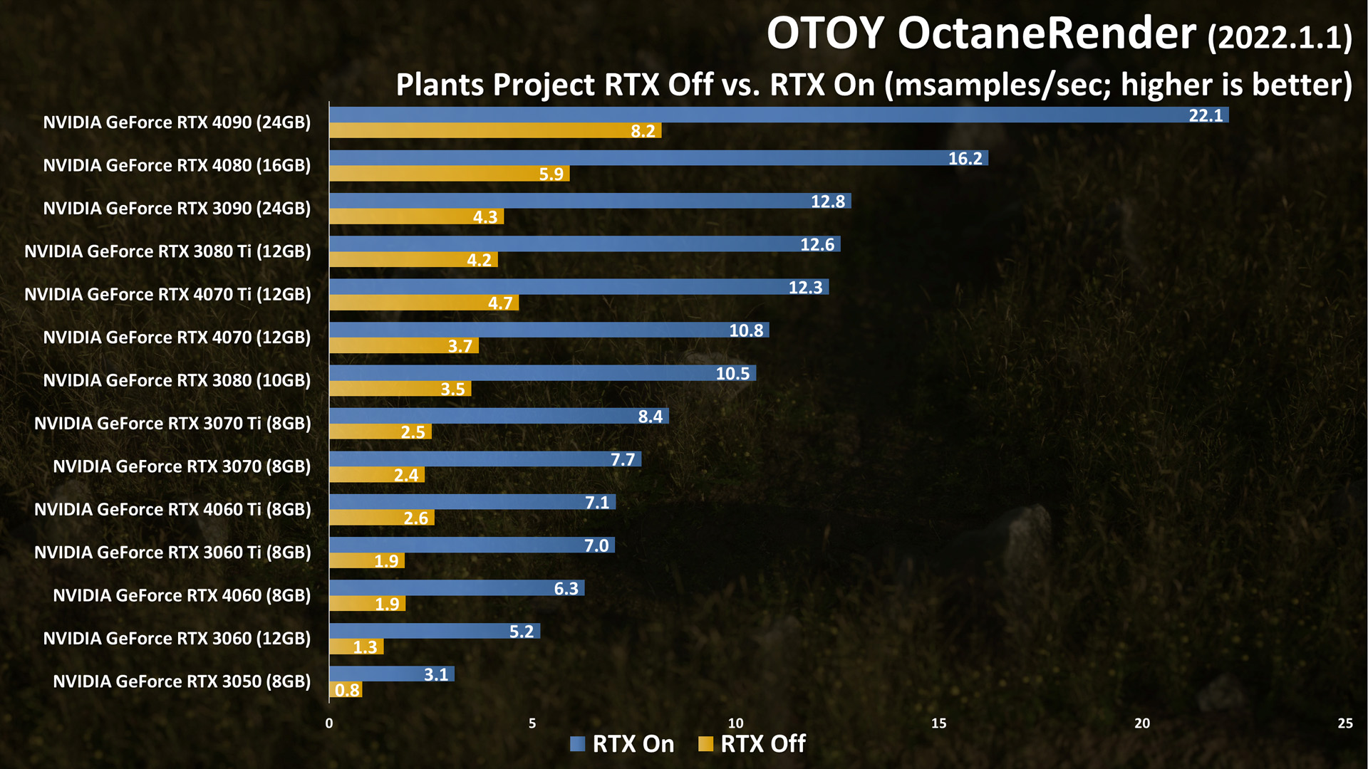 OTOY OctaneRender (Plants Project)